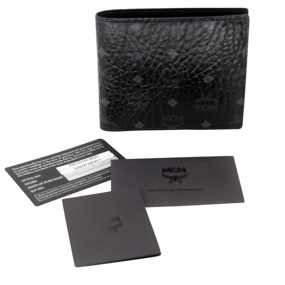 MCM Classic Monogram Travel Men's Bifold Wallet MC-1028P-0002
